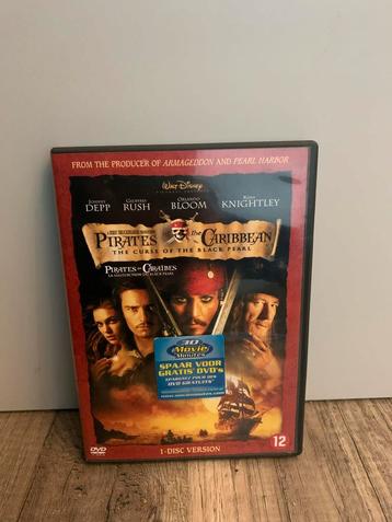 Pirates of the Caribbean: The Curse of the Black Pearl DVD beschikbaar voor biedingen
