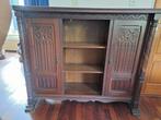 Klassiek eiken boekenkastje, Huis en Inrichting, Kasten | Buffetkasten, Ophalen, 25 tot 50 cm, 100 tot 150 cm