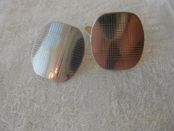 Zilveren manchetknopen, in nieuwstaat., Sieraden, Tassen en Uiterlijk, Manchetknopen, Zo goed als nieuw, Zilver, Ophalen of Verzenden