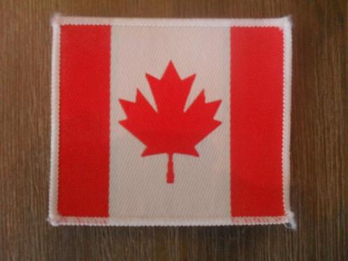 Canada landen vlag PATCH kledingembleem embleem, Hobby en Vrije tijd, Naaien en Fournituren, Nieuw, Ophalen of Verzenden