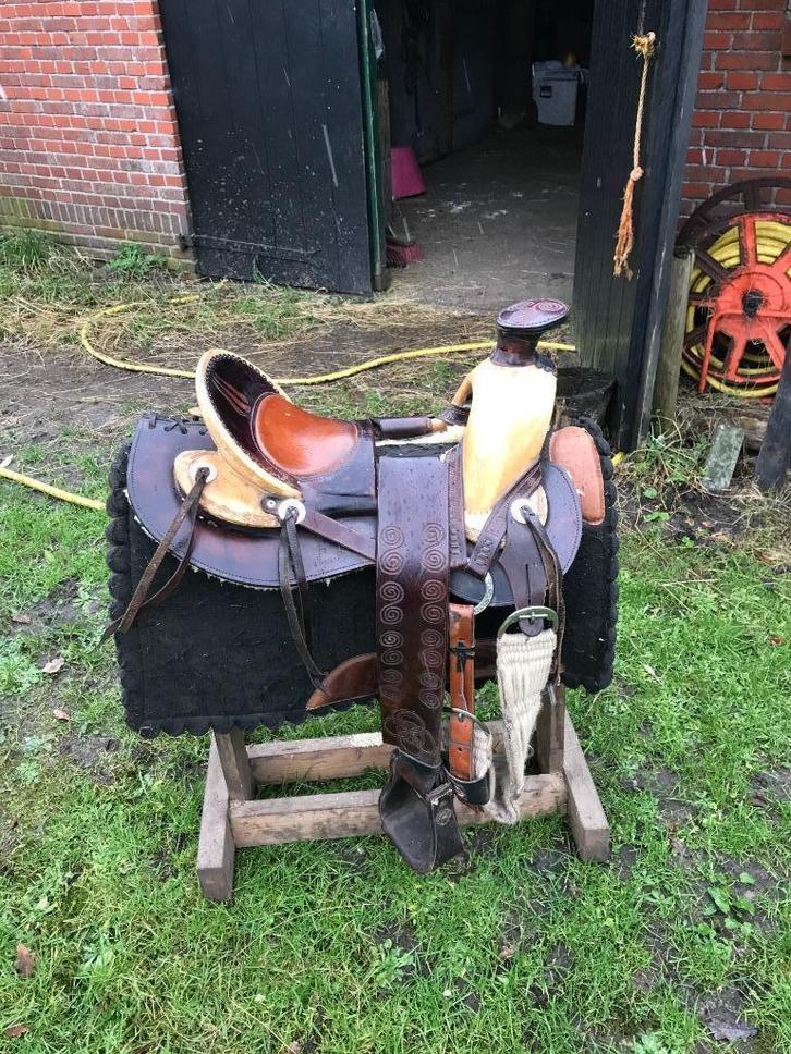 Vaquero Westernzadel, Dieren en Toebehoren, Paarden en Pony's | Zadels, Gebruikt, Western, Ophalen