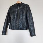 Leren Dames Jasje Maat M, Kleding | Dames, Maat 38/40 (M), Mast, Zwart, Ophalen of Verzenden
