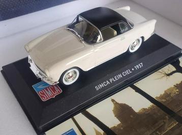 29745: Simca Plein Ciel - 1957 - Atlas 1:43 beschikbaar voor biedingen