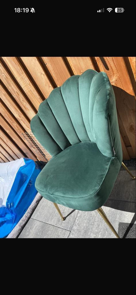 Richmond Pippa Stoelen, Huis en Inrichting, Stoelen, Zo goed als nieuw, Vier, Metaal, Stof, Overige kleuren, Ophalen of Verzenden