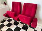 Bioscoop stoelen, Huis en Inrichting, Stoelen, Ophalen, Overige materialen, Gebruikt, Twee