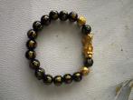 Feng shui  armband, Zwart, Ophalen of Verzenden, Zo goed als nieuw, Elastiek