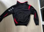 Hummel Sportjack Zwart/Rood - Maat M, Maat 38/40 (M), Zwart, Ophalen of Verzenden, Fitness of Aerobics