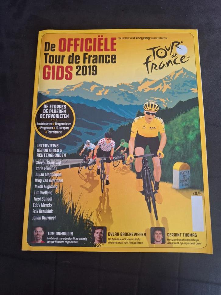 De Officiële Tour De France Gids 2019, Boeken, Tijdschriften en Kranten, Zo goed als nieuw, Sport en Vrije tijd, Ophalen of Verzenden