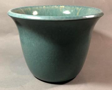 Grote plantenpot voor binnen, turquoise blauw groen beschikbaar voor biedingen