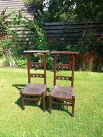 Kerkstoelen, Huis en Inrichting, Ophalen, Twee, Bruin, Zo goed als nieuw