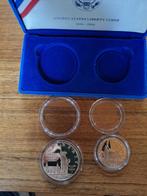 USA 1/2 & 1 dollar 1986 Ellis Island, Statue of Liberty, Verzenden, Noord-Amerika