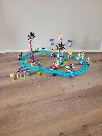 Lego friends pretpark achtbaan 41130/ botsauto 41133  beschikbaar voor biedingen
