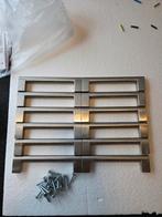 Aluminium handgrepen 128 mm, Ophalen of Verzenden, Zo goed als nieuw, Rvs, Klink of Kruk