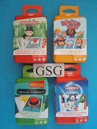 Shuffle spellen set van vier nr. 61086-00, Hobby en Vrije tijd, Gezelschapsspellen | Kaartspellen, Nieuw, Ophalen