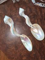 Parelmoer lepels kaviaar lepels schelplepels, Ophalen of Verzenden
