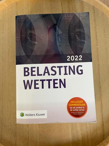 NIEUW Belastingwetten 2022 beschikbaar voor biedingen