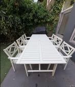 Ikea BONDHOLMEN Tafel+6 leunstoelen *MOET ZSM WEG*, Tuin en Terras, Tuinsets en Loungesets, Ophalen, Zo goed als nieuw, 6 zitplaatsen