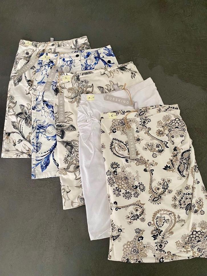 i191 Maat S=36: Diverse nieuwe rokken Susskind rok wit/beige, Kleding | Dames, Rokken, Nieuw, Maat 36 (S), Wit, Knielengte, Ophalen of Verzenden