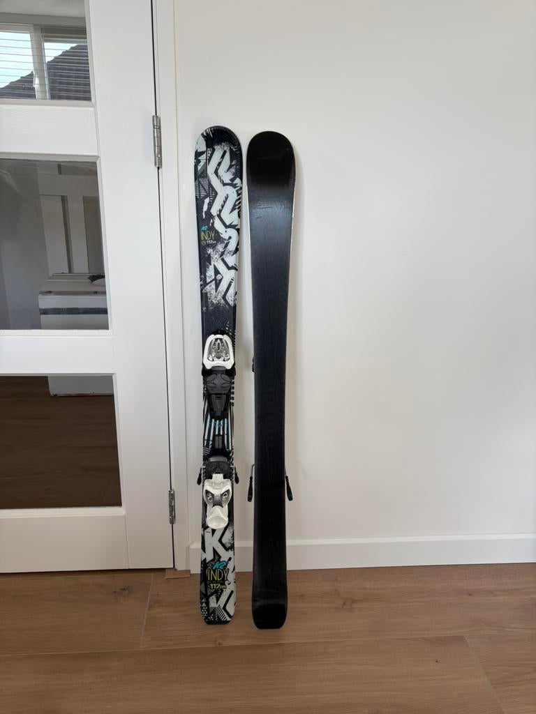 K2 Indy kinder ski’s 112 cm, Sport en Fitness, Skiën en Langlaufen, Zo goed als nieuw, Ski's, Skiën, Overige merken, 100 tot 140 cm