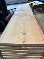 60 mm douglas boomstam tafelblad 80-100 cm, Ophalen, Nieuw, Rechthoekig, Hout