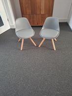 Kinderstoel woody wehkamp 2 stuks, Ophalen, Zo goed als nieuw, Grijs, Twee