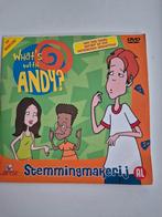 What's With Andy? - Stemmingmakerij DVD, Alle leeftijden, Ophalen of Verzenden, Zo goed als nieuw, Komedie