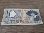 Vrijwel UNC biljet 10 gulden Staalmeester, 1943, Postzegels en Munten, Bankbiljetten | Nederland, Ophalen of Verzenden, 10 gulden