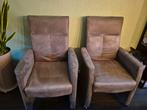 Mooie nette eetkamer stoelen, Huis en Inrichting, Stoelen, Ophalen, Gebruikt, Bruin, Leer