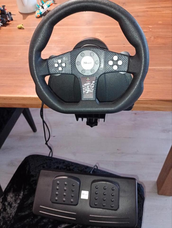 Gaming stuur voor windows, Spelcomputers en Games, Spelcomputers | Sony PlayStation Consoles | Accessoires, Zo goed als nieuw