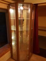 Hoek Vitrinekast, Huis en Inrichting, Ophalen, Met plank(en), Gebruikt, 50 tot 100 cm