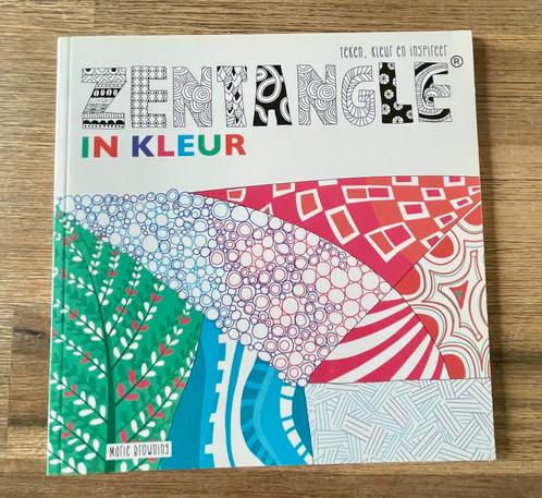ZENTANGLE IN KLEUR, Hobby en Vrije tijd, Tekenen, Zo goed als nieuw, Ophalen of Verzenden