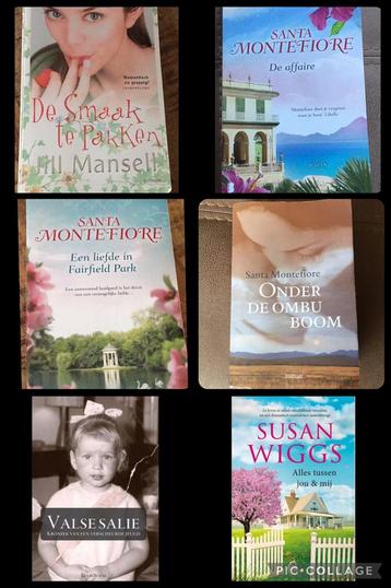 Santa Montefiore , Susan Wiggs , Jill Mansell , Roos Boum.  beschikbaar voor biedingen