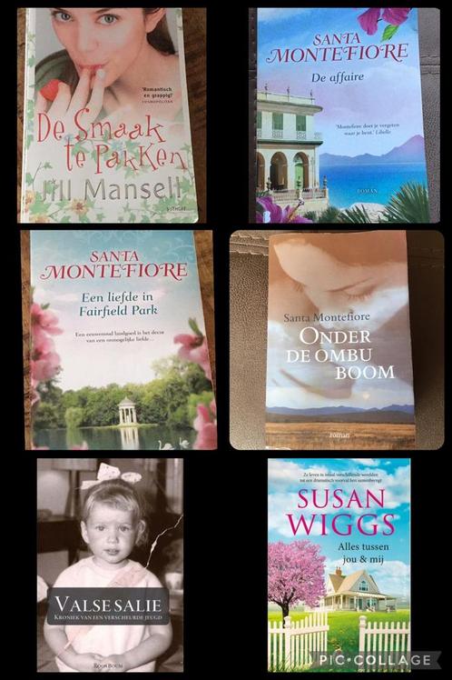 Santa Montefiore , Susan Wiggs , Jill Mansell , Roos Boum., Boeken, Romans, Zo goed als nieuw, Nederland, Ophalen of Verzenden