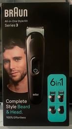 Braun 6 in 1 styling scheerapparaat voor baard, Ophalen of Verzenden, Nieuw, Scheren en Epileren