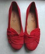 Gabor rode suède ballerina's, Gabor, Zo goed als nieuw, Rood, Ballerina's