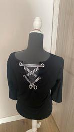 Nieuwe top van Juffrouw Jansen maat M, Maat 38/40 (M), Zwart, Nieuw, Ophalen of Verzenden