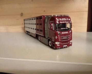 Scania S Joachim Nisch vee oplegger WSI beschikbaar voor biedingen