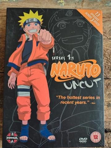 Naruto Uncut Series 1:1 DVD Boxset beschikbaar voor biedingen