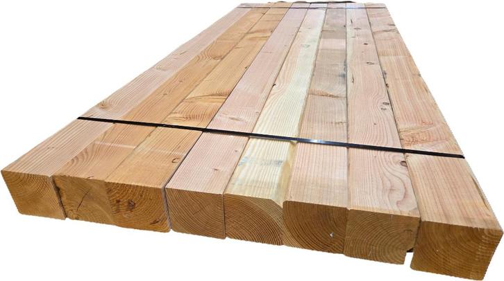 8 Douglas palen / balken 14x14 cm - nr: TB15, Tuin en Terras, Palen, Balken en Planken, Nieuw, Balken, 250 cm of meer, Ophalen