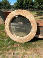 Grote stoere ronde spiegel. Uniek!, Ophalen, 100 tot 150 cm, Rond, Nieuw