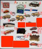 Diverse pins van FIAT, Ophalen of Verzenden, Nieuw, Transport, Speldje of Pin