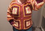 Granny Square Trui - L/XL - Handgemaakt, Kleding | Dames, Truien en Vesten, Overige kleuren, Maat 42/44 (L), Nieuw, Ophalen of Verzenden