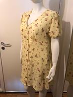 H&M curvy zomer jurk geel bloemen print maat 2xl nieuw, H&M, Verzenden, Jurk, Geel