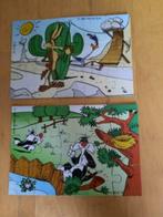 2 LOONEY TUNES - PUZZELTJES UIT VERRASSINGSEIEREN, Verzamelen, Verrassingseieren, Verzenden, Hardplasticfiguren