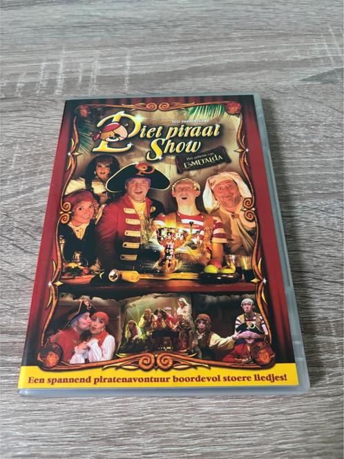 Dvd Piet Piraat Show - Het Geheim van Esmeralda, Cd's en Dvd's, Dvd's | Kinderen en Jeugd, Avontuur, Alle leeftijden, Ophalen of Verzenden