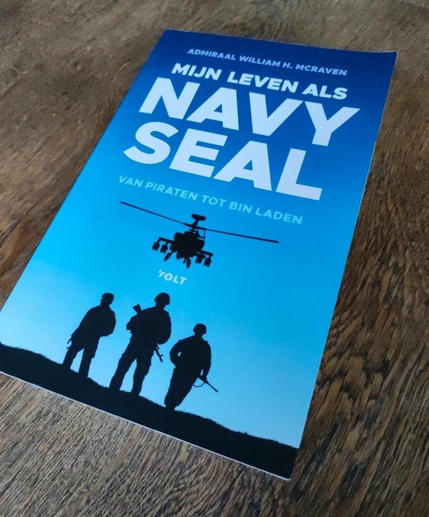 Mijn leven als navy seal - Admiraal William H. McRaven, Boeken, Oorlog en Militair, Zo goed als nieuw, Marine, 1945 tot heden