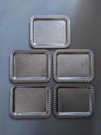 Vintage Dienbladen met Arabisch Motief - Set van 5, Overige materialen, Schaal, Nieuw, Ophalen of Verzenden
