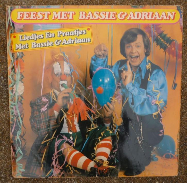 oude LP van Bassie en Adriaan UIT 1979 in goede staat, Cd's en Dvd's, Vinyl | Kinderen en Jeugd, Gebruikt, Muziek, 3 tot 5 jaar
