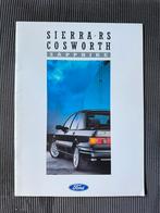 Ford Sierra Cosworth Folder + Rallysport Ombouw Boekje, Ophalen of Verzenden, Gelezen, Ford