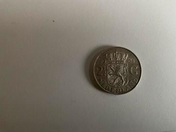 Zilveren 2,5 Gulden 1964 (Knaak) beschikbaar voor biedingen